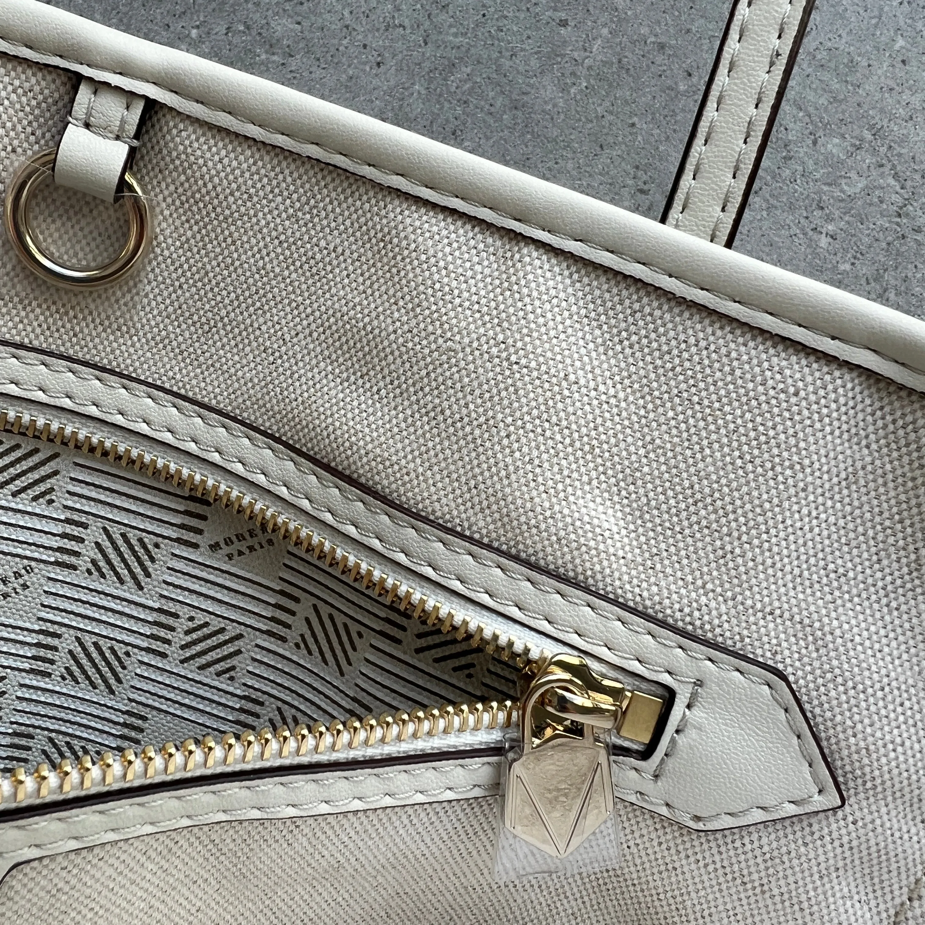 Saint Tropez Tote MM , Champagne